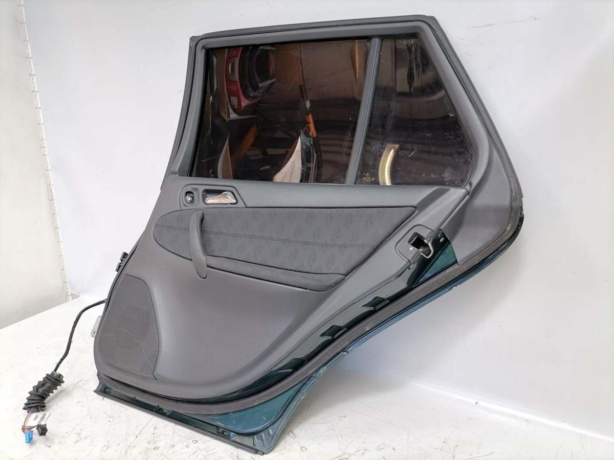 Mercedes C Klasse W203 original Tür hinten rechts 816 Andraditgrün Kombi BJ03